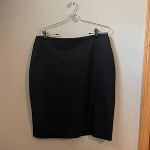 Jones New York Stretch Black Pencil Skirt, Size 12